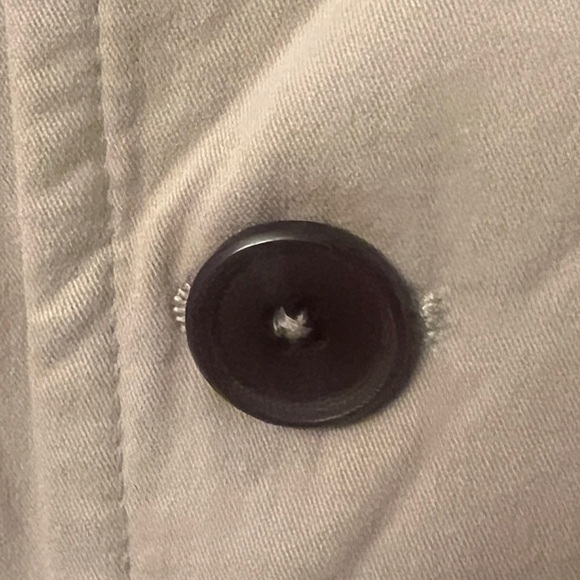 Tasso Elba Tan Double-Breasted Trench Coat - Picture 9 of 16